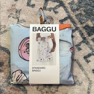 BAGGU Get Ready With Me Standard Bag in Light Blue and Pink